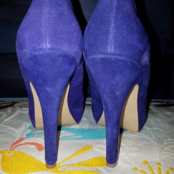 Purple Steve Madden Platforms worn once - Picture 2 of 5